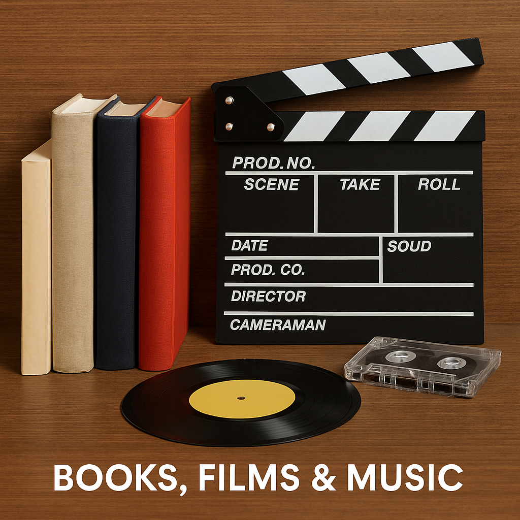 Books, Films & Music